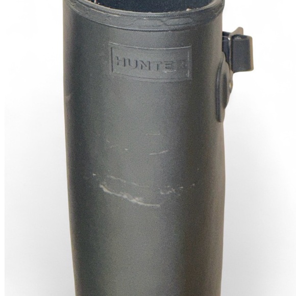 Hunter Black Rain Boots size 7 - Picture 7 of 9